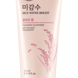 The Face Shop Rice Water Bright Foaming Face Wash, 150ml