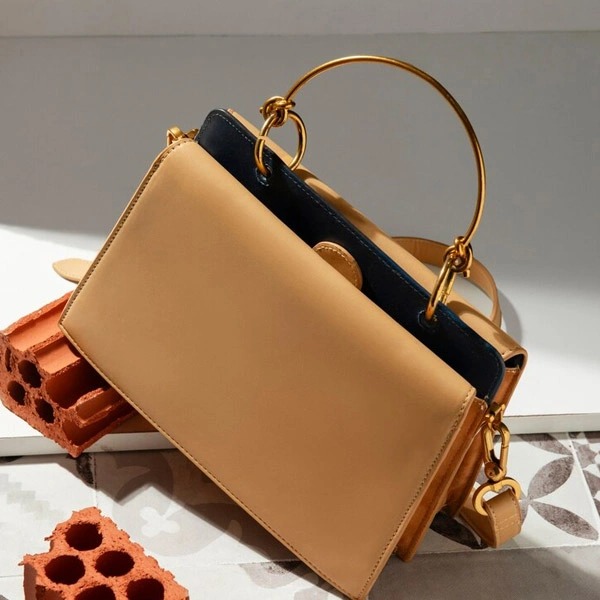 Lite Brown Nappa Leather Bag