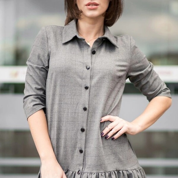 Chic Grey Shirt